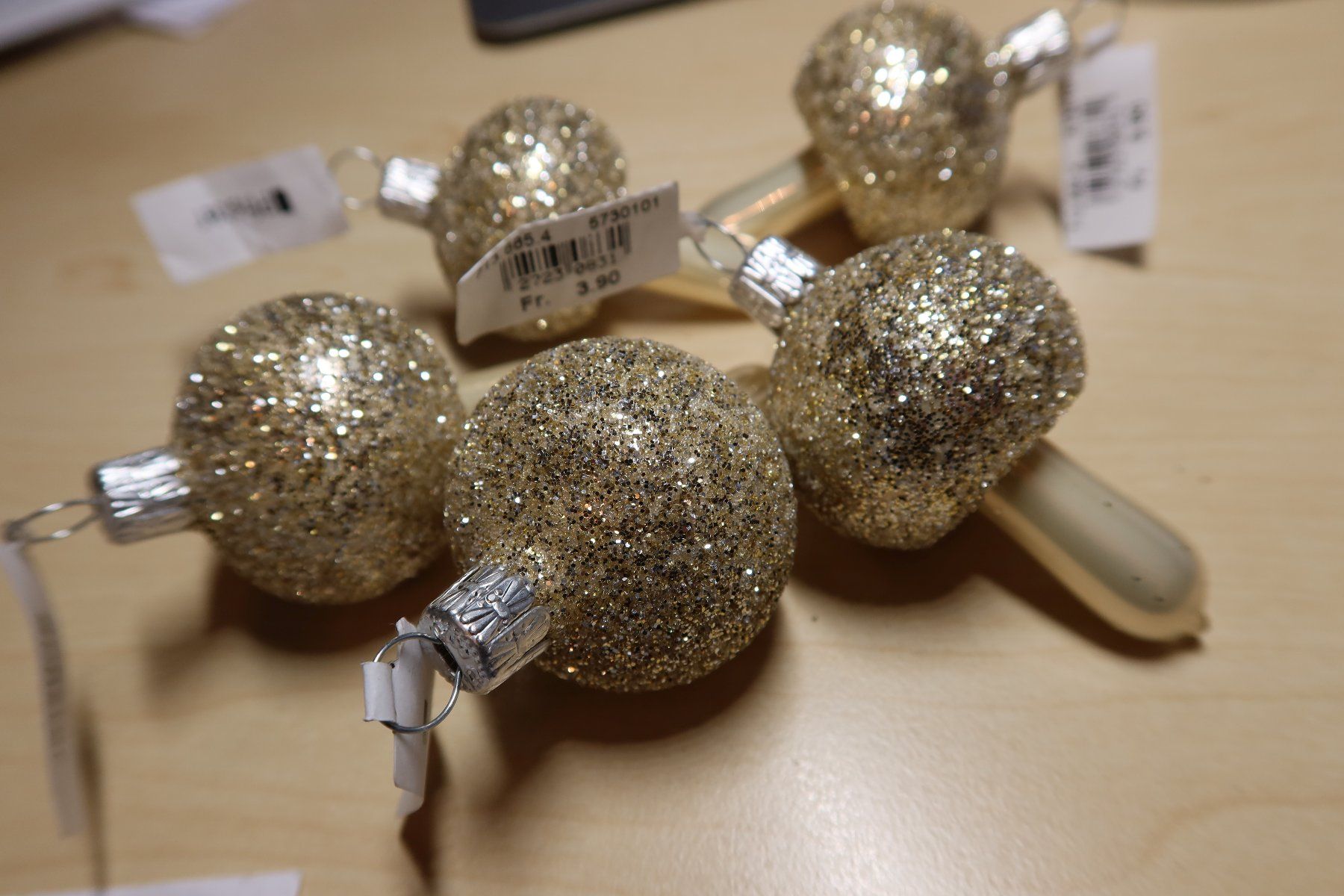 Pfister Tutte le decorazioni: Christbaumschmuck, 9-teilig, Glas - NEU – Nuovo e nell'imballaggio originale da Zürich venduto da Piki7 3