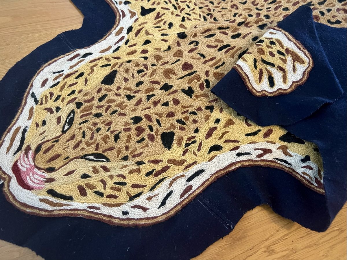 Tappeti: Leoparden Teppich Wolle 100% handmade – Nuovo (secondo la descrizione) da OBERRIEDEN venduto da legpit 4