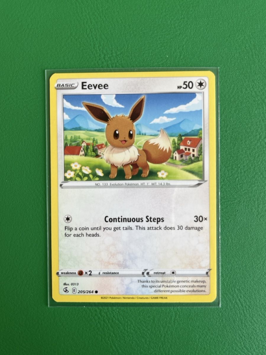 Pokémon Carte collezionabili: Pokemon Eevee Evoli FST 205 EN – Nuovo (secondo la descrizione) da Lommiswil venduto da diti_89