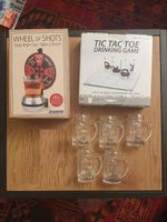 Diverse Trinkspiele und Shotgläser