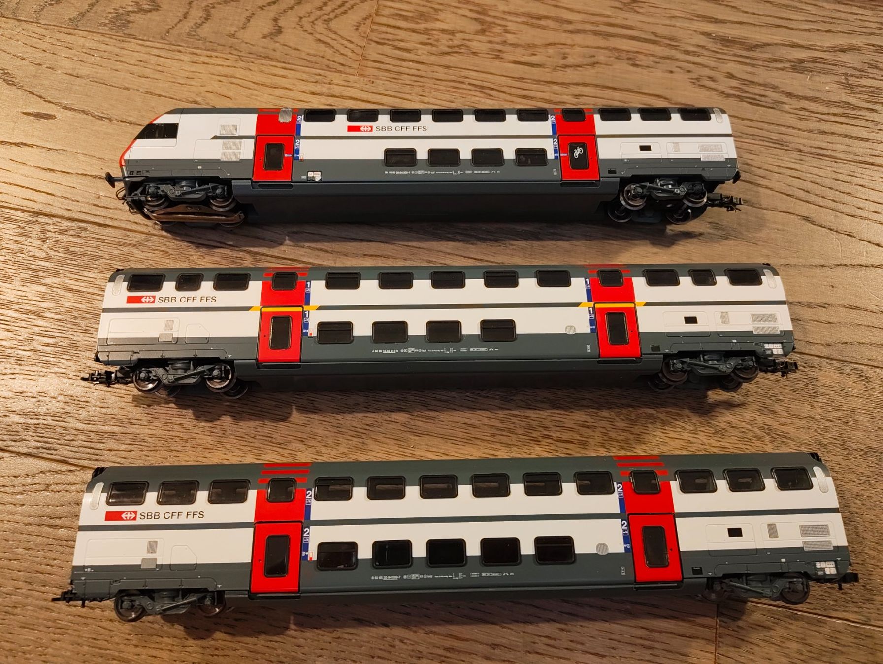 Hag Modellini di ferrovie: HAG SBB doppeldecker Zug – Usato da Lonay venduto da que_6phm 2