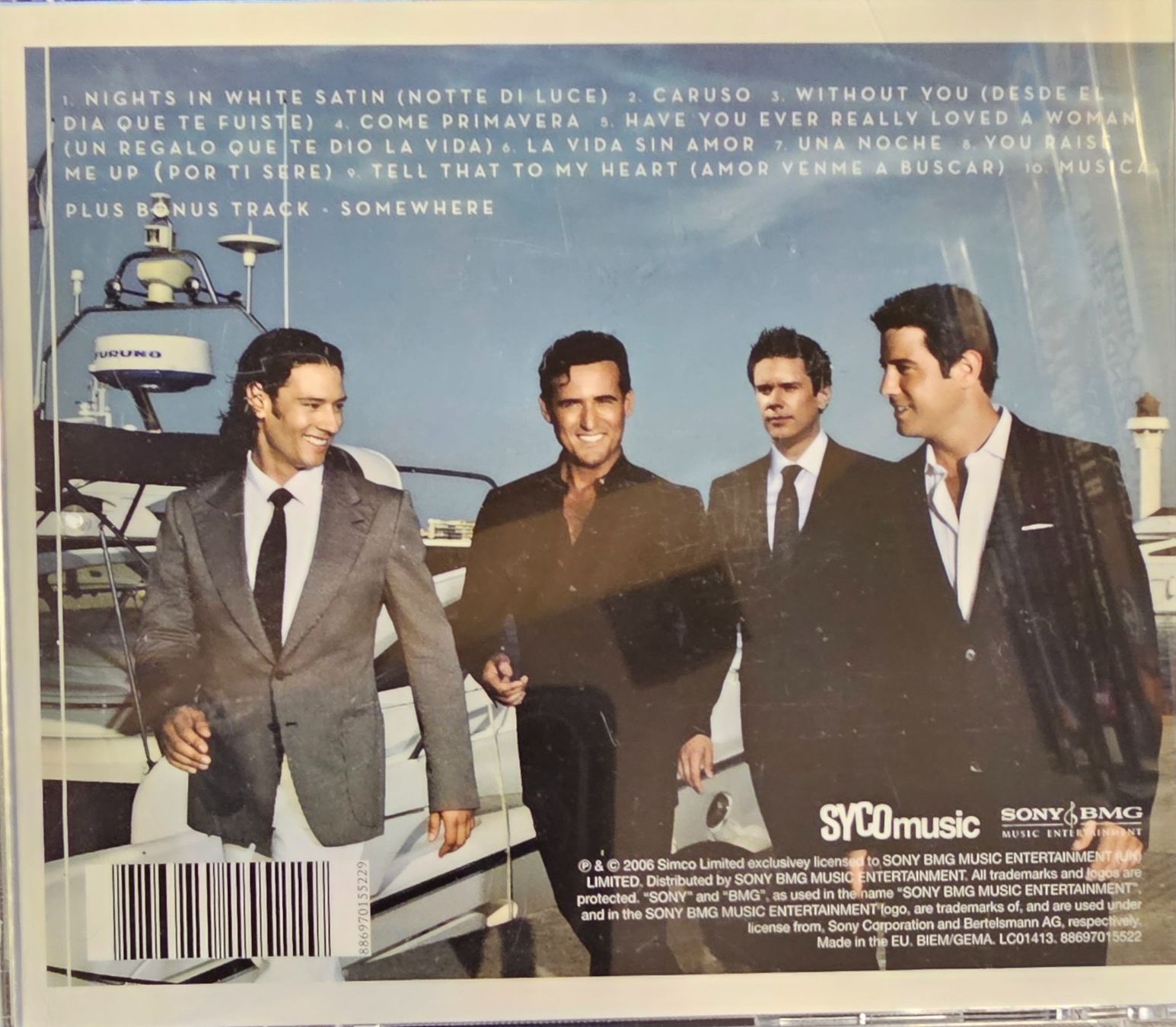 CD: Il Divo – Siempre – Usato da Wahlen b. Laufen venduto da Cg10 2