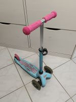 MicroMini Trottinett, Türkis-Pink für Kinder bis ca. 8J.