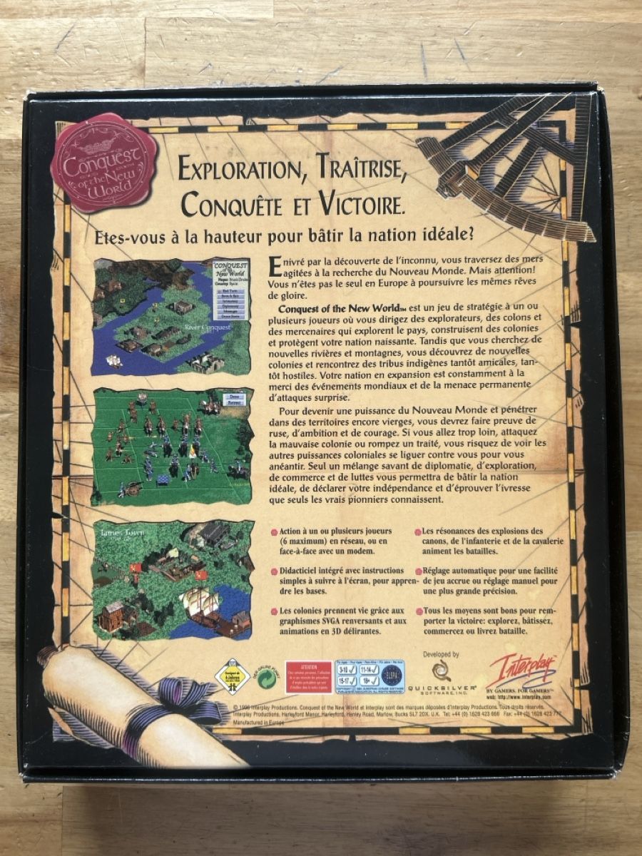 Giochi: Conquest of the new world - PC – Usato da Prangins venduto da vivi-ja 1