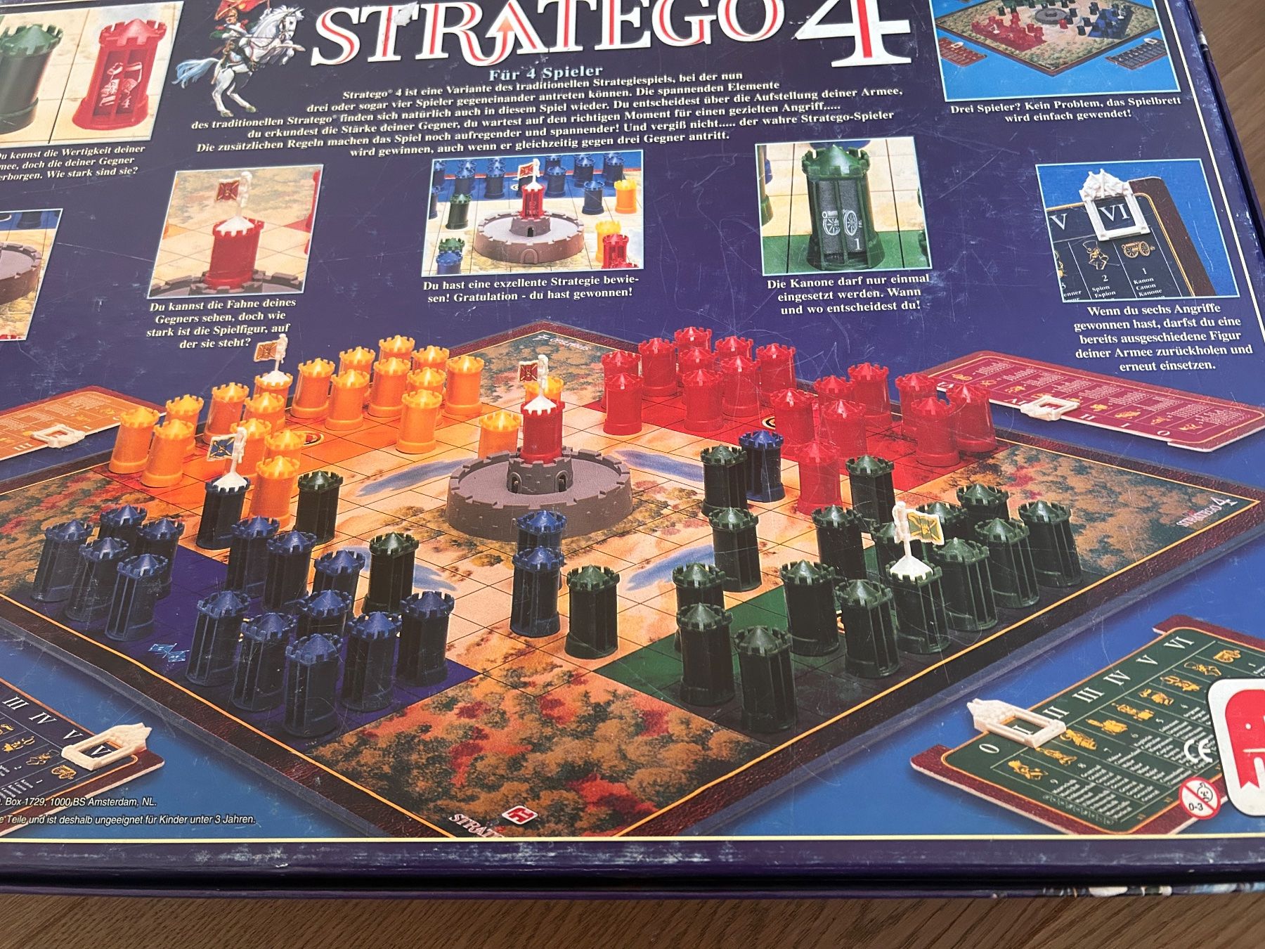 Parker Giochi: Spiele Set Brettspiele Parker Ravensburger Risiko Stratego – Usato da Rorschach venduto da schastje 4