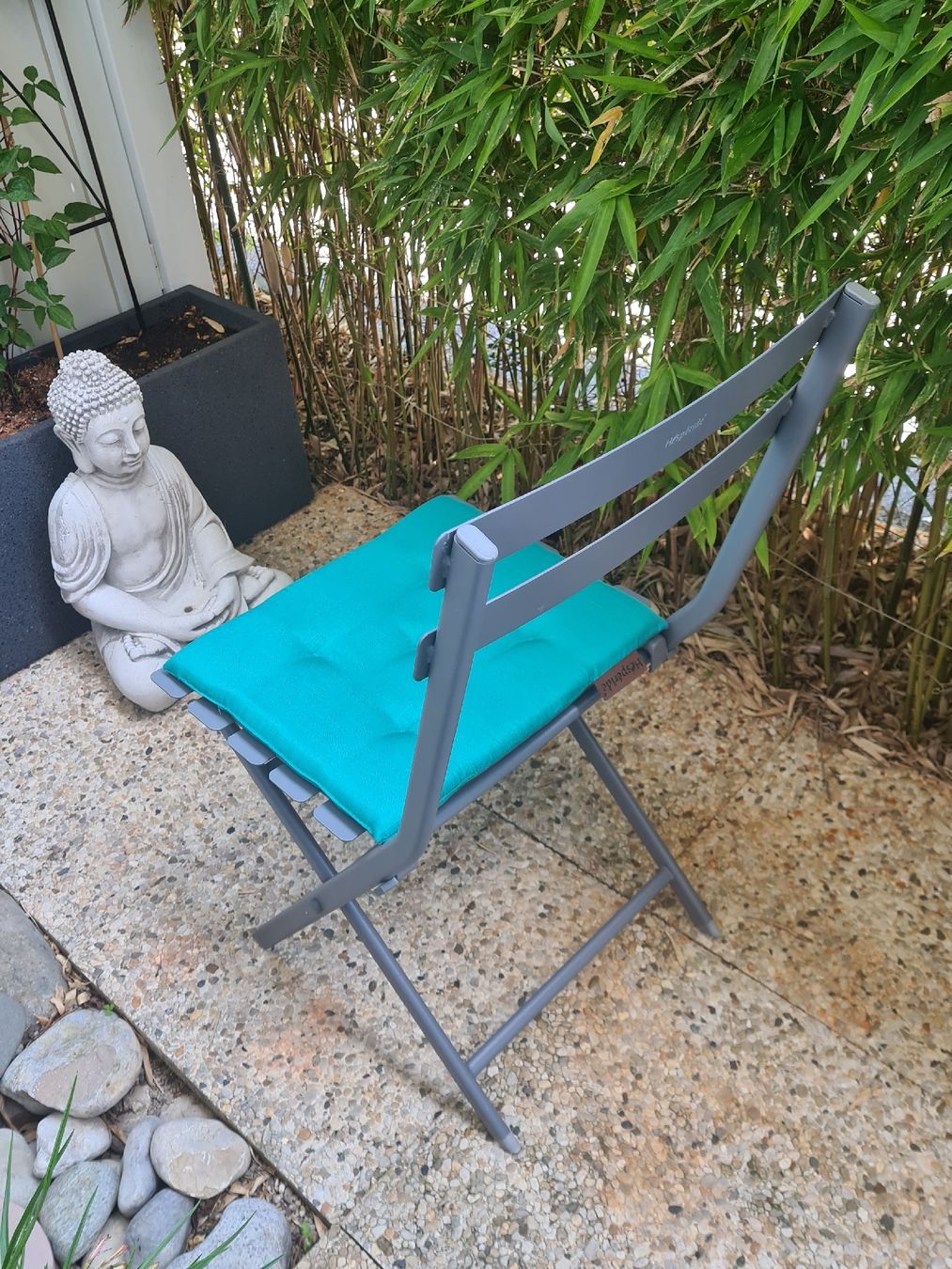 Chaises: Deux chaises Anthracite+2 Coussins/ MARQUE "HESPÉRIDE" – Neuf (Voir description) à Etoy par MyStyleMyMode 6