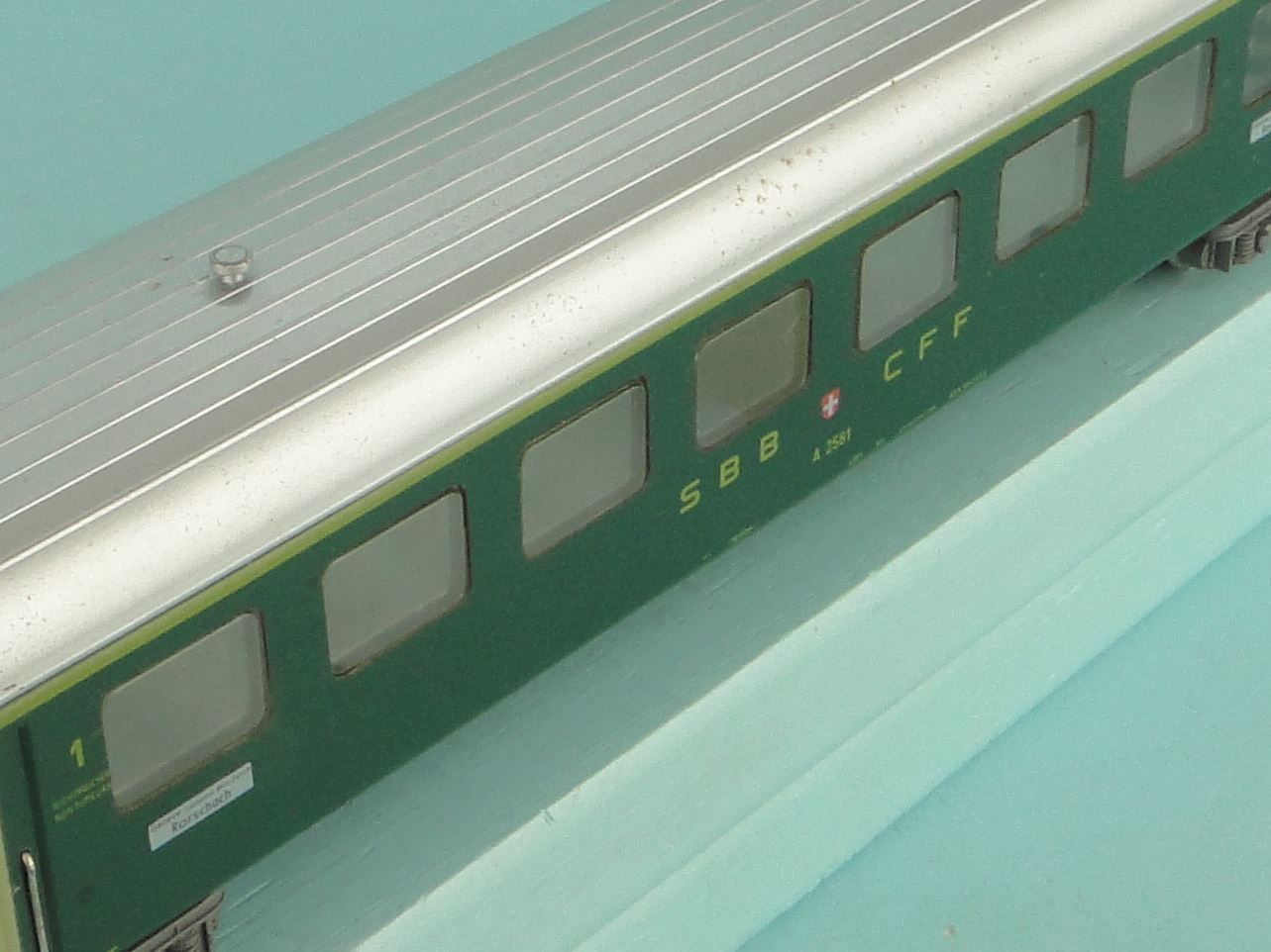 Märklin Modellini di ferrovie: Märklin 4066 SBB 1 Kl. EWII, Blech – Usato da Bülach venduto da cann11 3