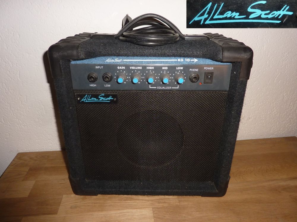 Gitarrenverstärker Allan Scott Modell AG-10 | Kaufen auf Ricardo