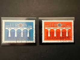 Jugoslavien Europa  CEPT 1984 mit Erstag ʘ  (2263)