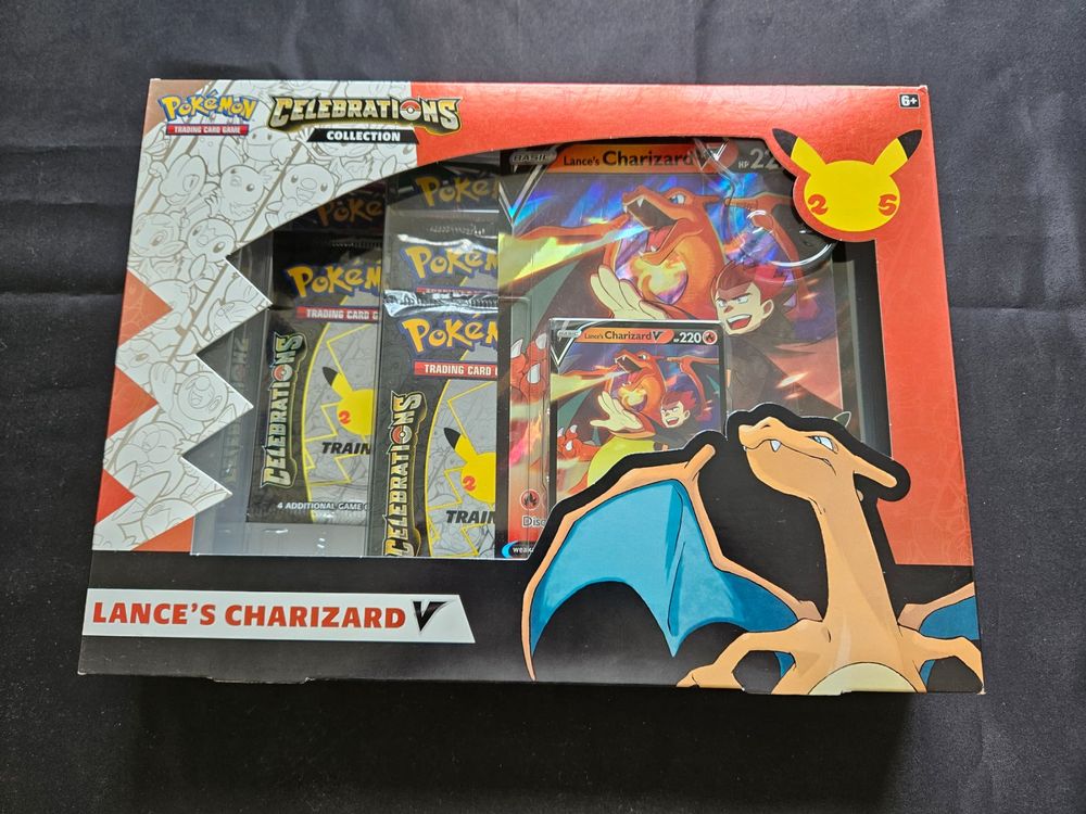 Pokémon Celebrations Lance's Charizard V Box (EN) (Neu und ...