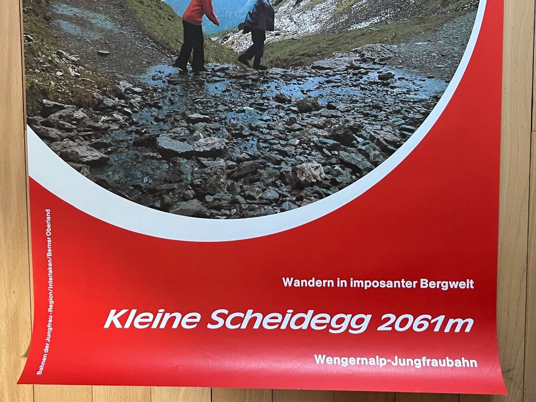 Foto & Immagini: Plakat original Jungfrau wandern Ferien Eiger Mönch – Usato da Vaduz venduto da Unikate-Markt 2