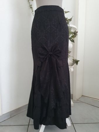 Gemusterter Gothicrock Gr M m. Masche hinten *neuwertig*