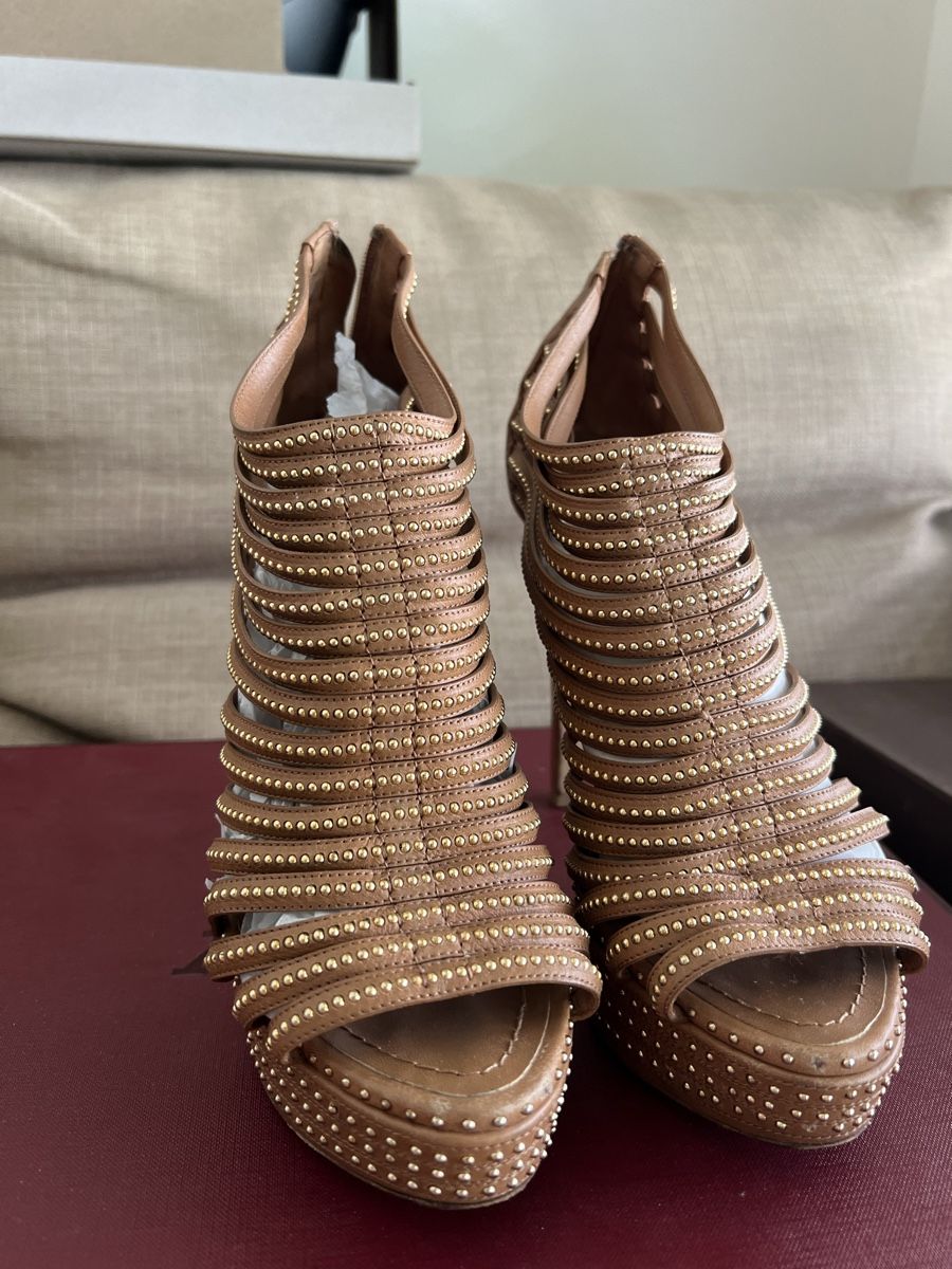 Dior Scarpe da donna: Dior studded leather caged platform heels size 38 – Nuovo (secondo la descrizione) da Corsier GE venduto da Karol_save_planet 6