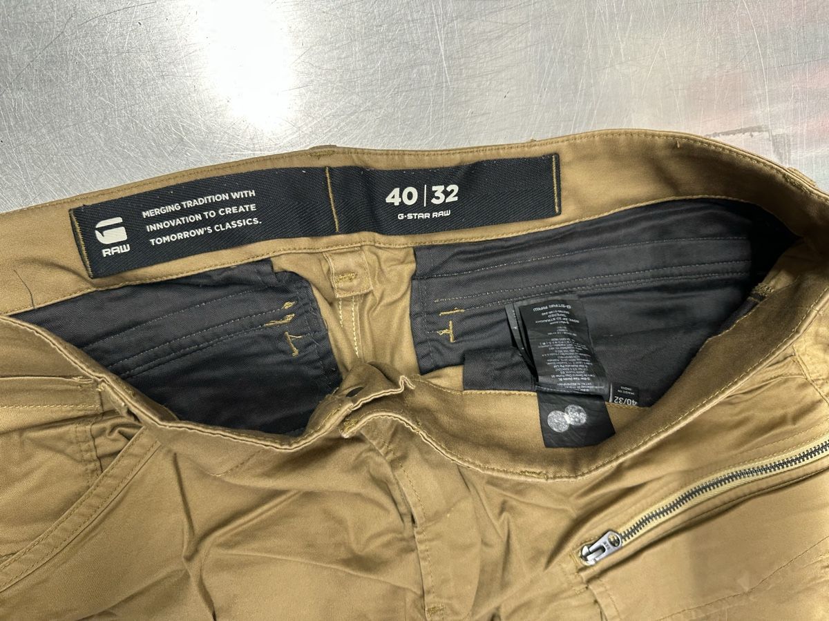 G-Star Pantaloni: G-Star Raw Cargo Hose 40/32 braun – Usato da Schwende venduto da weesli 4