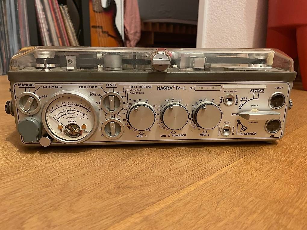Nagra Apparecchi a nastro: Nagra IV-L + 2 EMTEC LR 35 Bänder – Usato da Zürich venduto da Circark 1