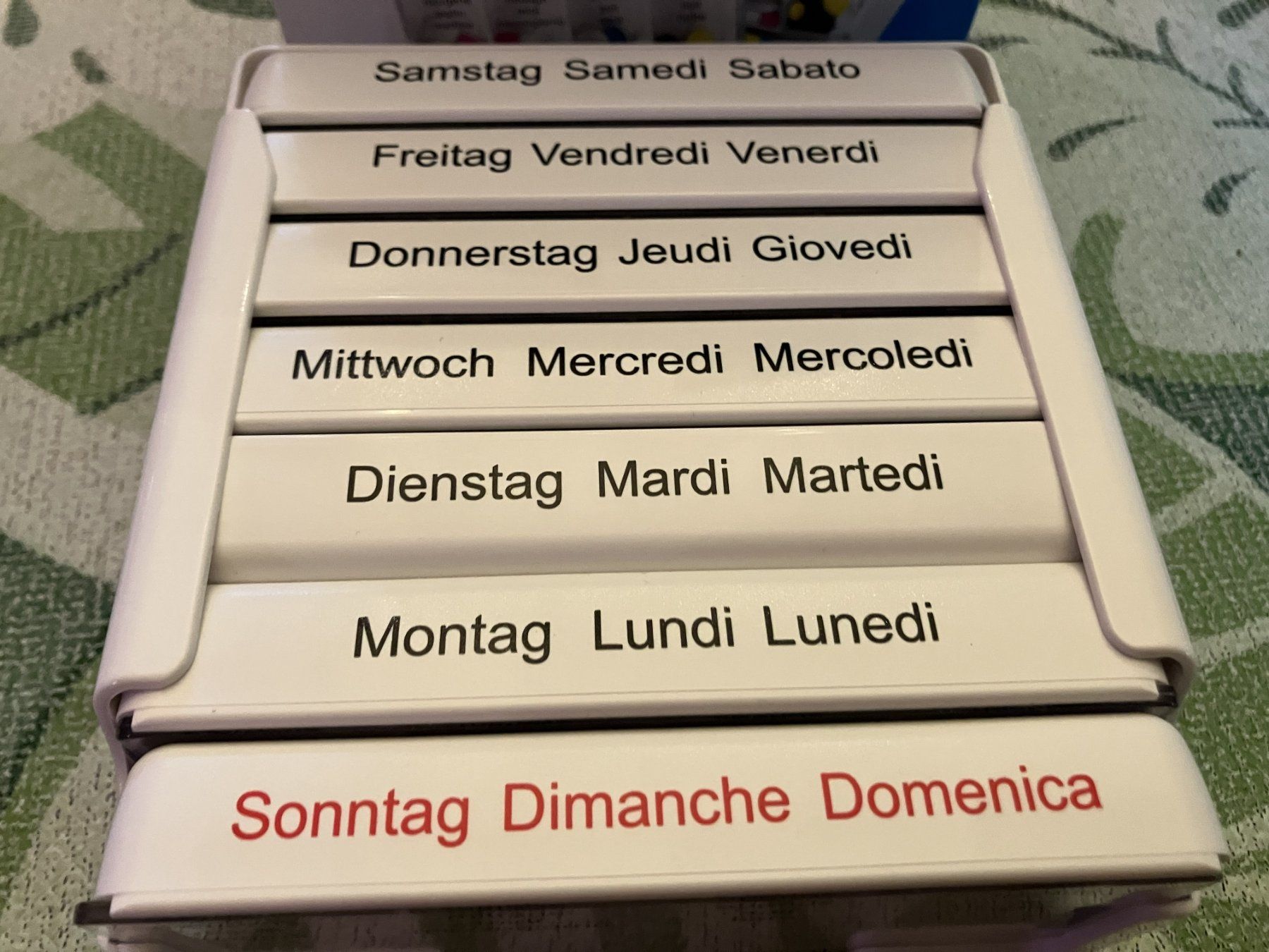 Contenitori & Simili: Wochen - Medikamentendosierer – Usato da ehrendingen venduto da atlan700 2