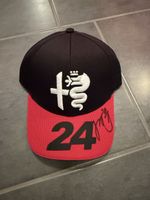 Unterschrift Zhoe F1 Fahrer Cap Alfa Romeo F1