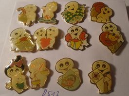 12 ver Bio Maga Pins (D513)