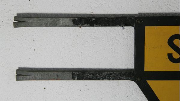 Insegne: Blechschild, Ausleger "Sanitäts-Posten" – Usato da Birrwil venduto da brandschatz_birrwil 5