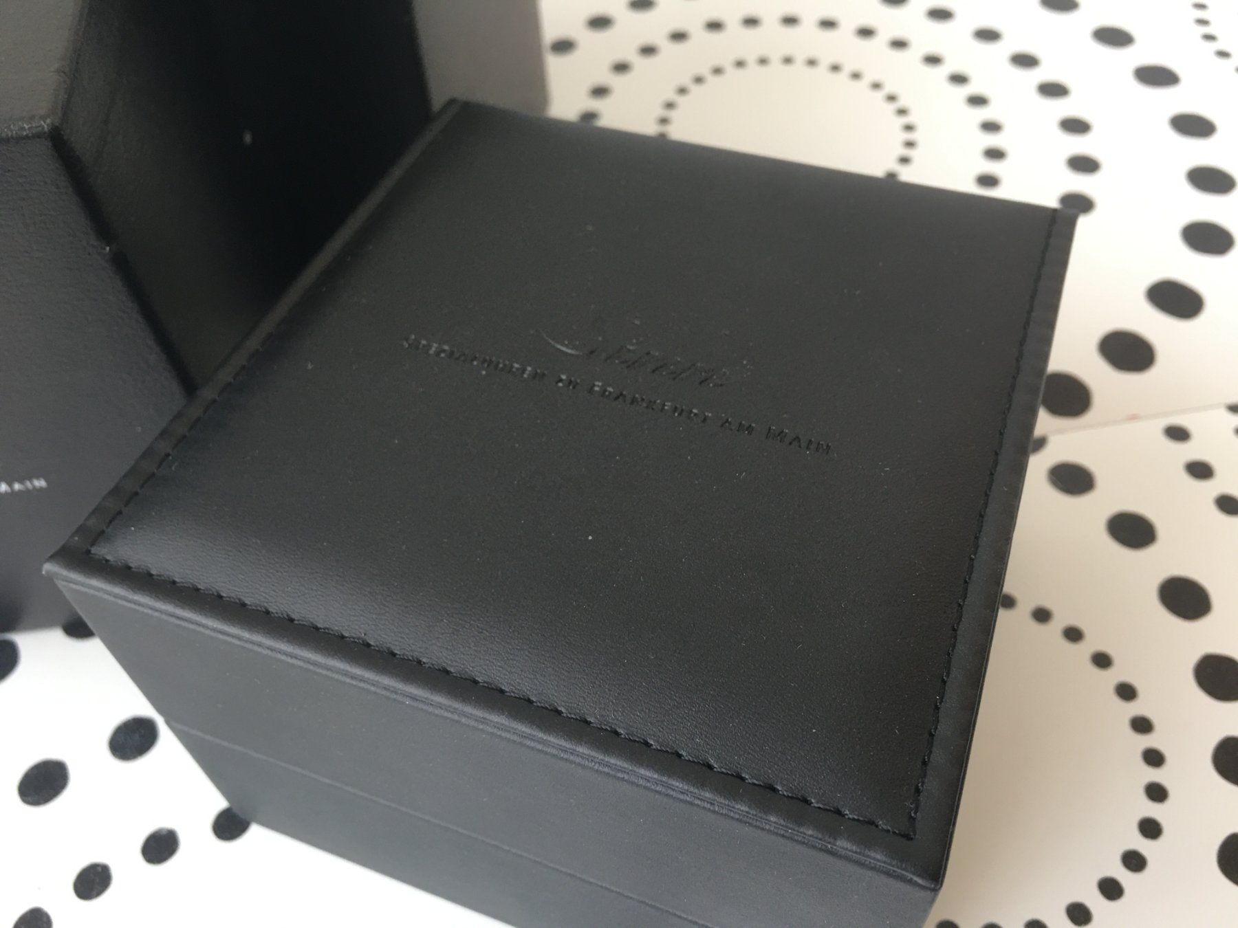 Uhrenboxen: SINN - BOX ECRIN SCHACHTEL WATCH CASE - TOP !!! – Neu (gemäss Beschreibung) aus Epalinges von dream-watch 3