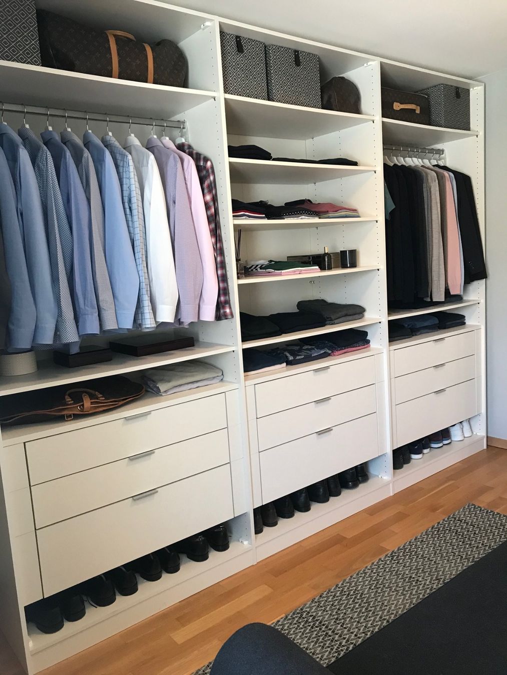 Interio Armadi: Superbe Dressing Modulable Interio - 305 x 55 cm – Usato da Préverenges venduto da DB1028