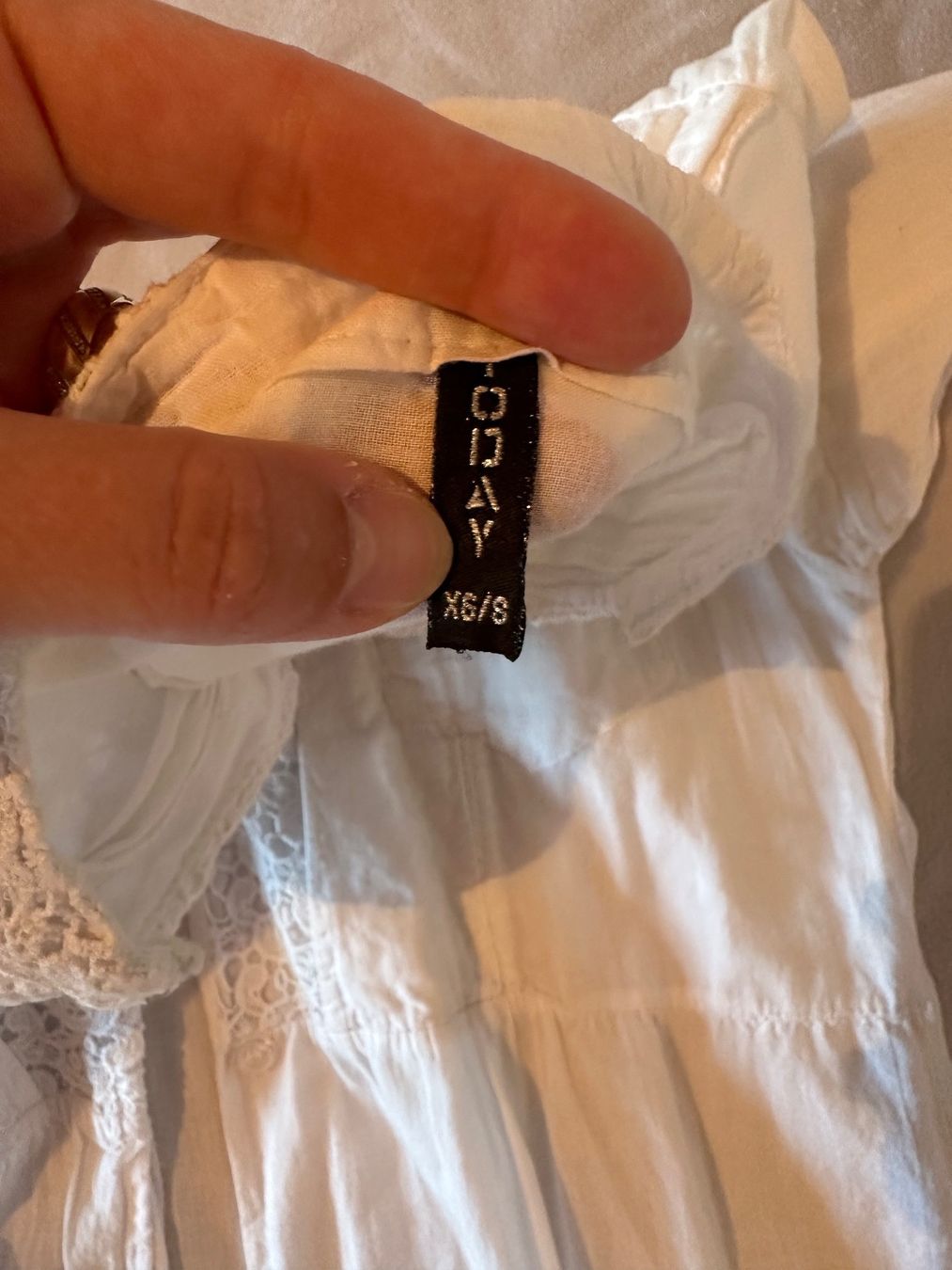 Blusen: Hemd/Bluse weiss  -  Grösse: S – Gebraucht aus Oberhofen Thun'see von ClaudiaKelesh 3