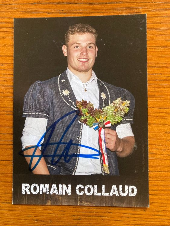 Romain Collaud Orig AK Neu gem ss Beschreibung In Lovens F r CHF