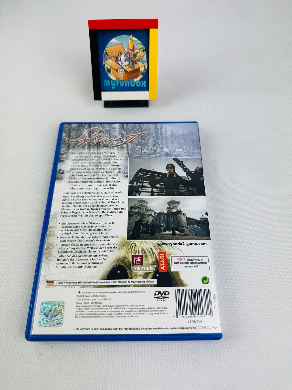 Giochi: Playstation 2 PS2 Syberia II deutsch – Usato da Kappel SO venduto da MyFunBox 1