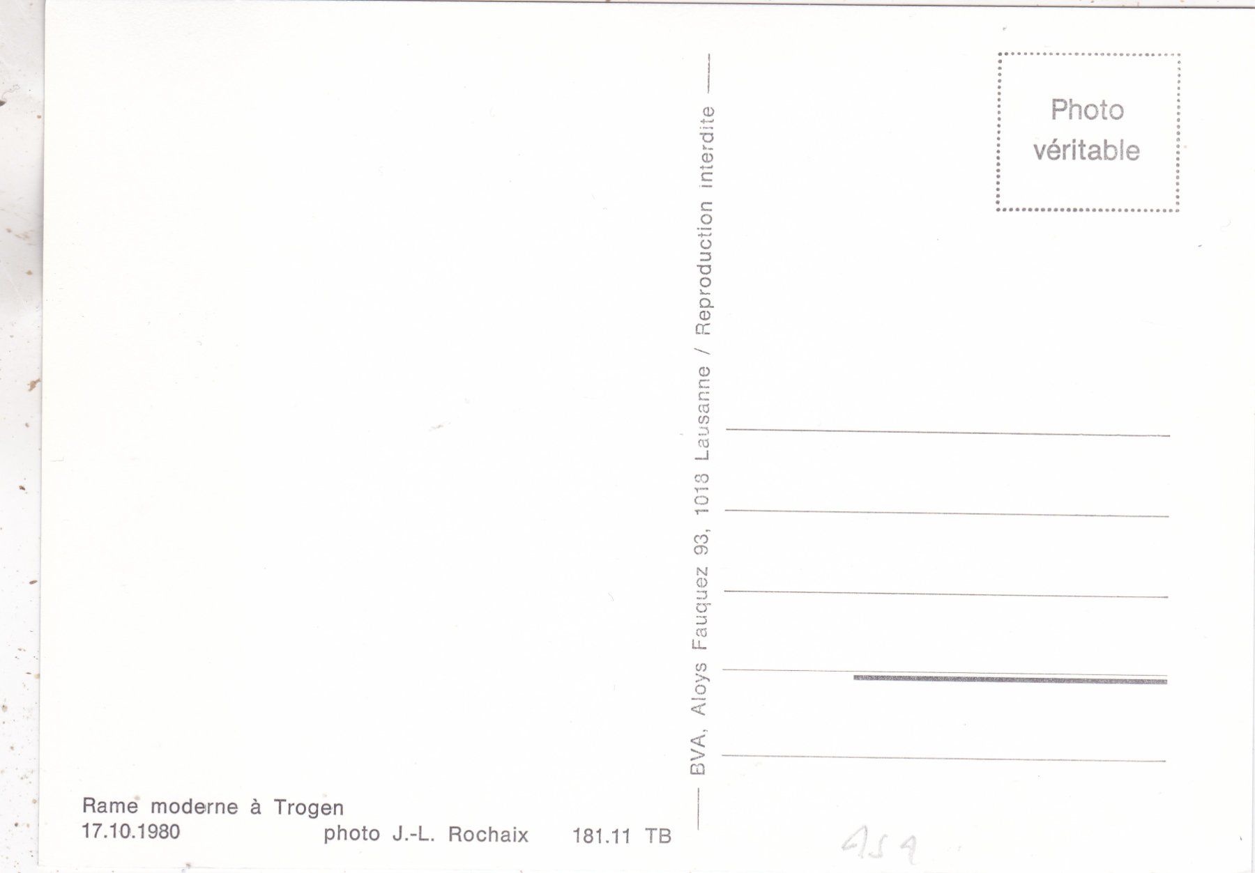 Cartoline postali: Repro Rame moderne à Trogen – Usato da Herisau venduto da Lisegrat2008 1