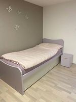 Lit enfant 90 x 200 avec 2 tiroirs rangement