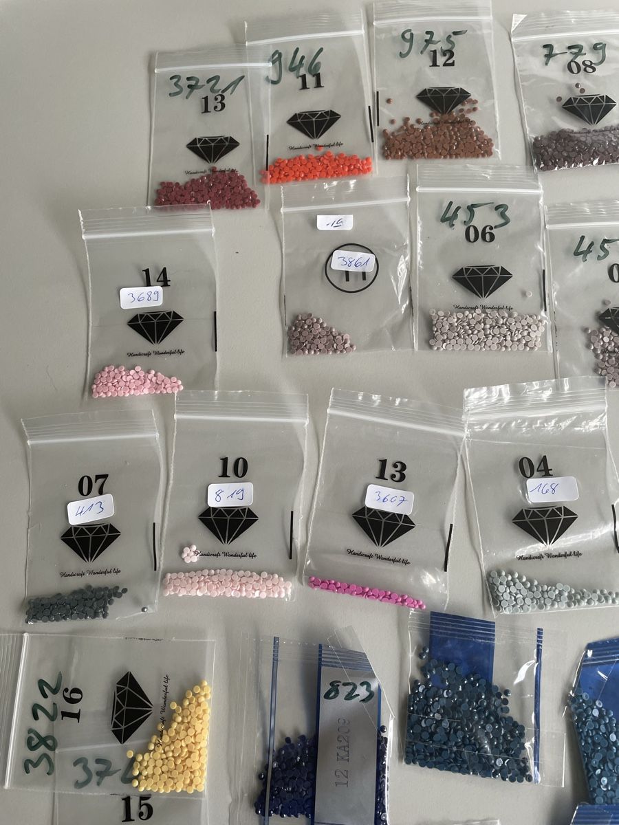Kit bricolage: Diamant painting zubehör  – Usato da Mollis venduto da Romana1978 1