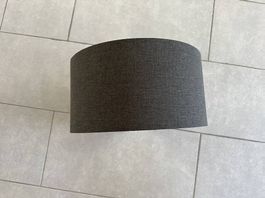 Lampenschirm dunkelgrau