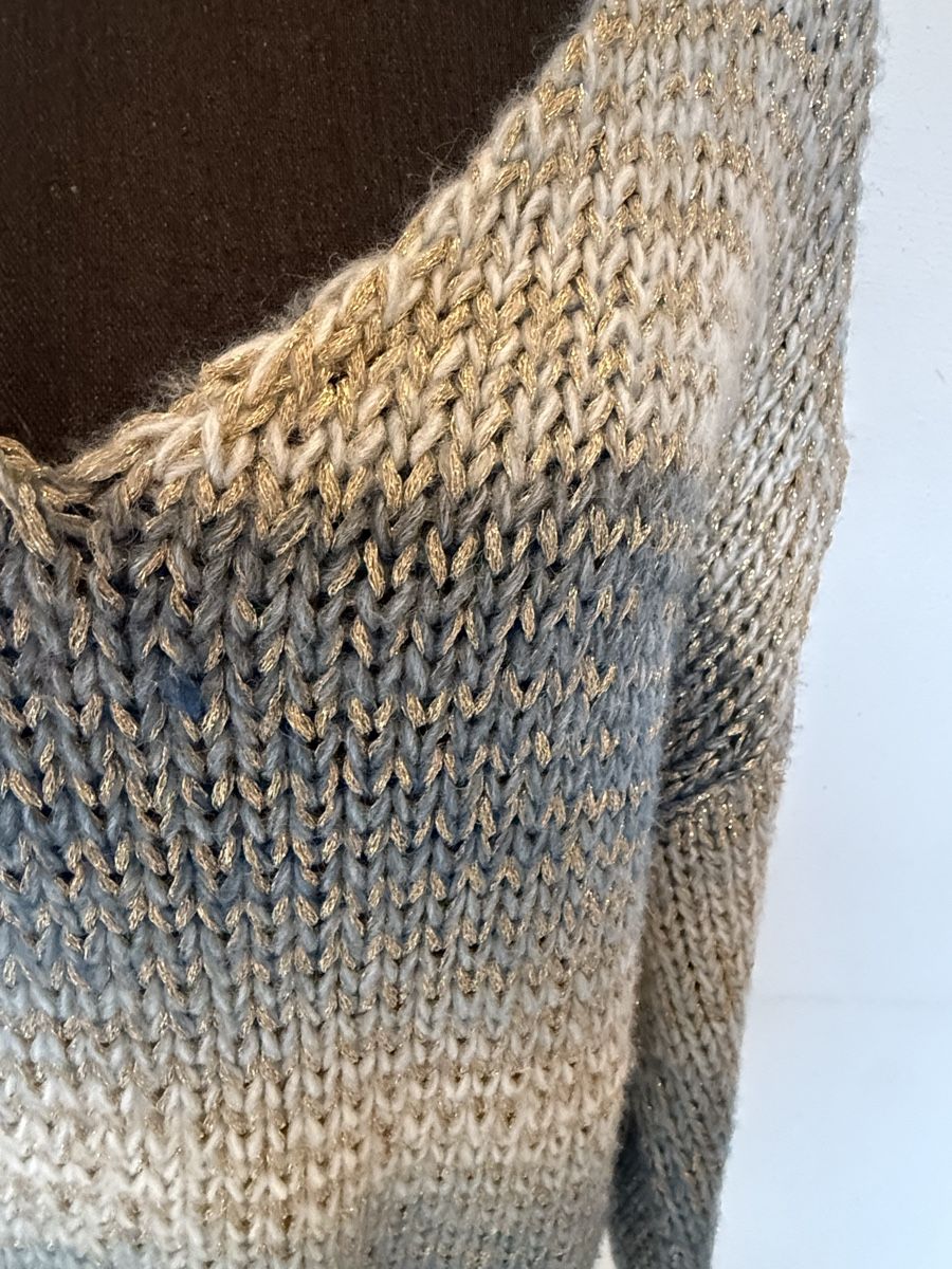 Maglioni & Felpe: Oberseite Pullover in Handstrickoptik – Nuovo (secondo la descrizione) da Sigriswil venduto da ck56 2