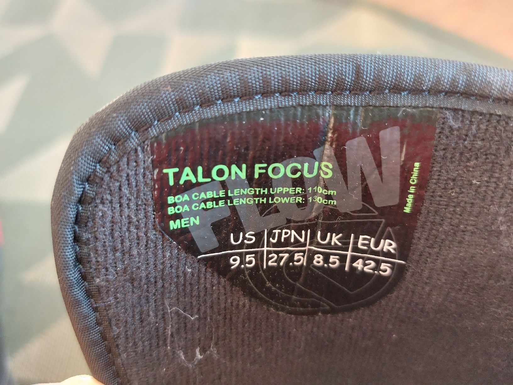 Herrenschuhe: Snowboard Schuhe Talon Flow mit BOA gr 42.5 – Gebraucht aus Effretikon von swobdo 4