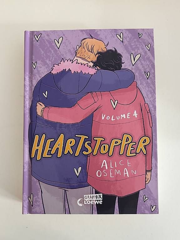 Comics: Heartstopper Band 4 – Neu und originalverpackt aus Zürich von andrea.schmidvogel