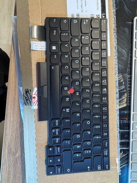Lenovo Tastiere: Lenovo Keyboard w/Backlight German – Nuovo (secondo la descrizione) da Gossau ZH venduto da OrderflowAG 1