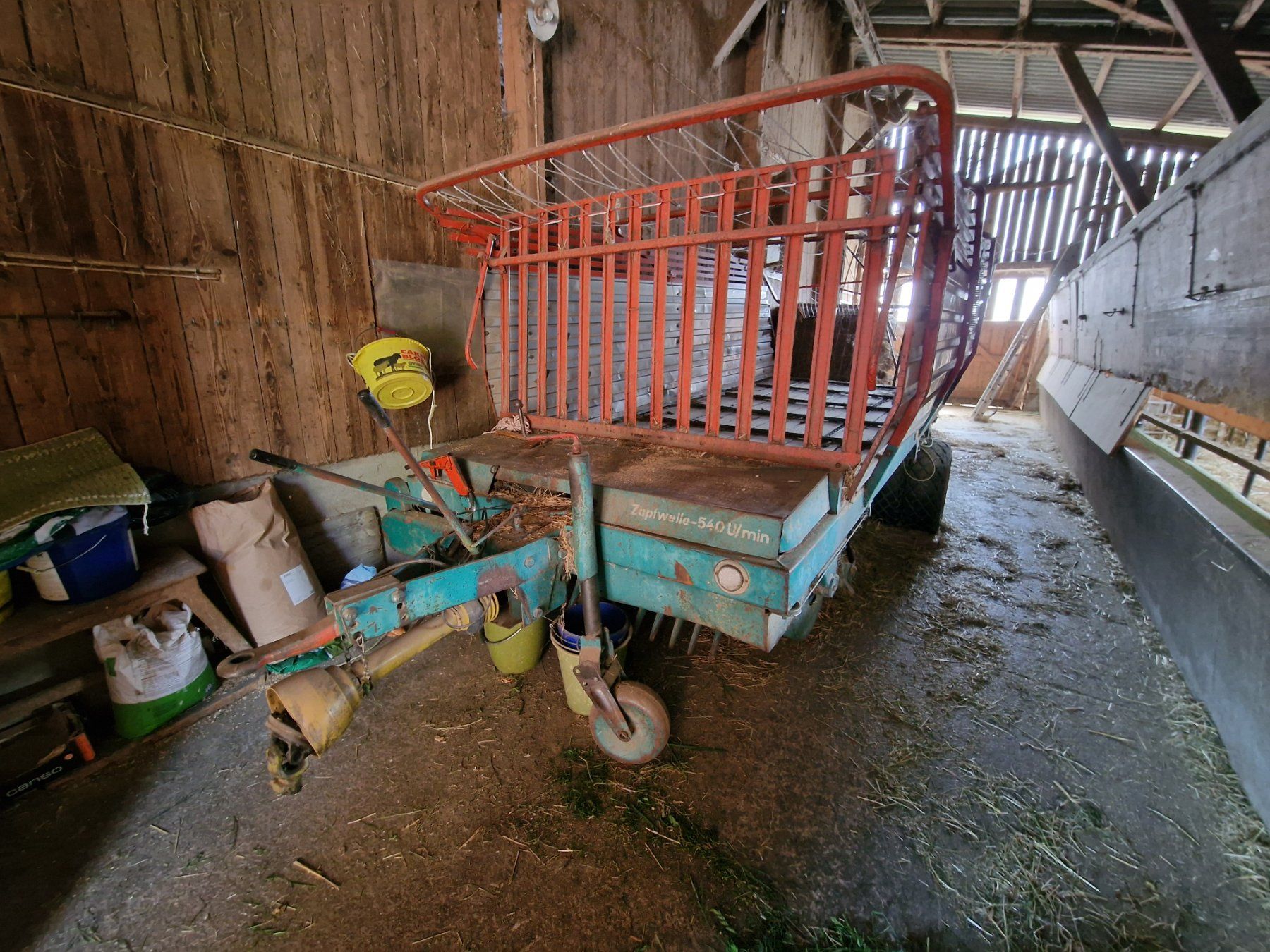 Steyr Rimorchi: Ladewagen Steyr Hamster 803 – Usato da Steg im Tösstal venduto da sue710