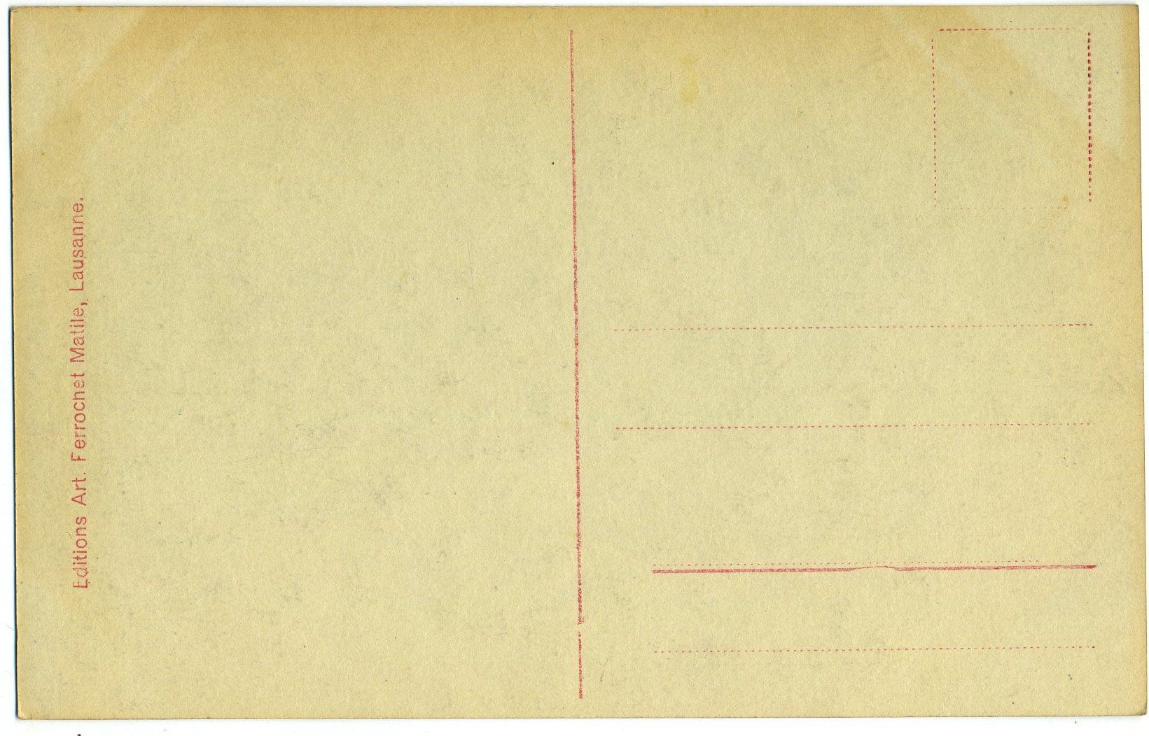 Cartoline postali: Lausanne. La Gare Centrale. Vers 1920 – Usato da Versoix venduto da HELVETICA_1 1