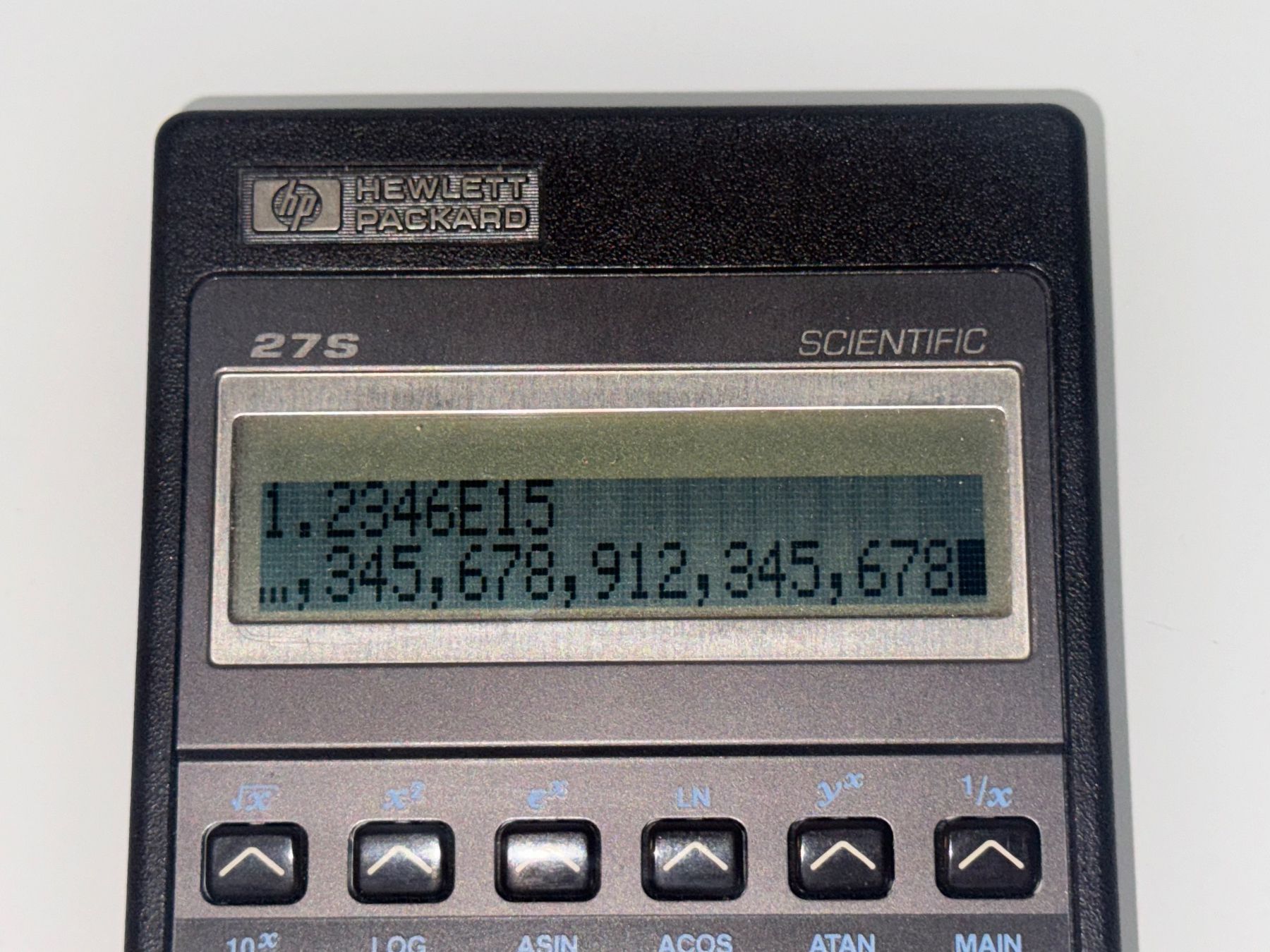 Hewlett Packard Taschenrechner: HP 27S Taschenrechner – Gebraucht aus Therwil von Radule 4