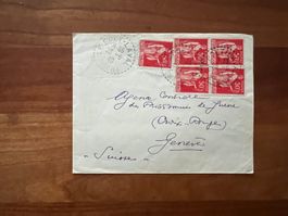 Frankreich Brief 1940 Le Poet-Lavalle  (V697)