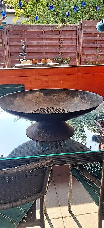 Cheminée d'extérieur: Stahl-Feuerschale – D'occasion à Pratteln par ayt_h87k 2