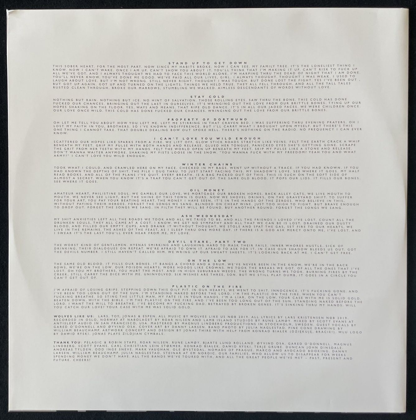 Dischi in vinile: Wolves Like Us – Brittle Bones - LP - 2019 - First Press – Nuovo (secondo la descrizione) da Uster venduto da Zardodel 7