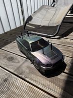 RC Auto Nissan Skyline R34 lackierte Karosserie guter Zustan