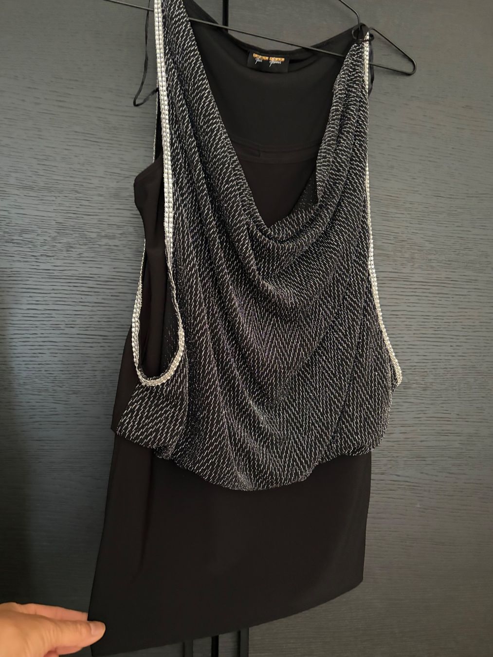 Tops: Party Top mit Glitzersteinchen L – Gebraucht aus Meilen von Sura18 3