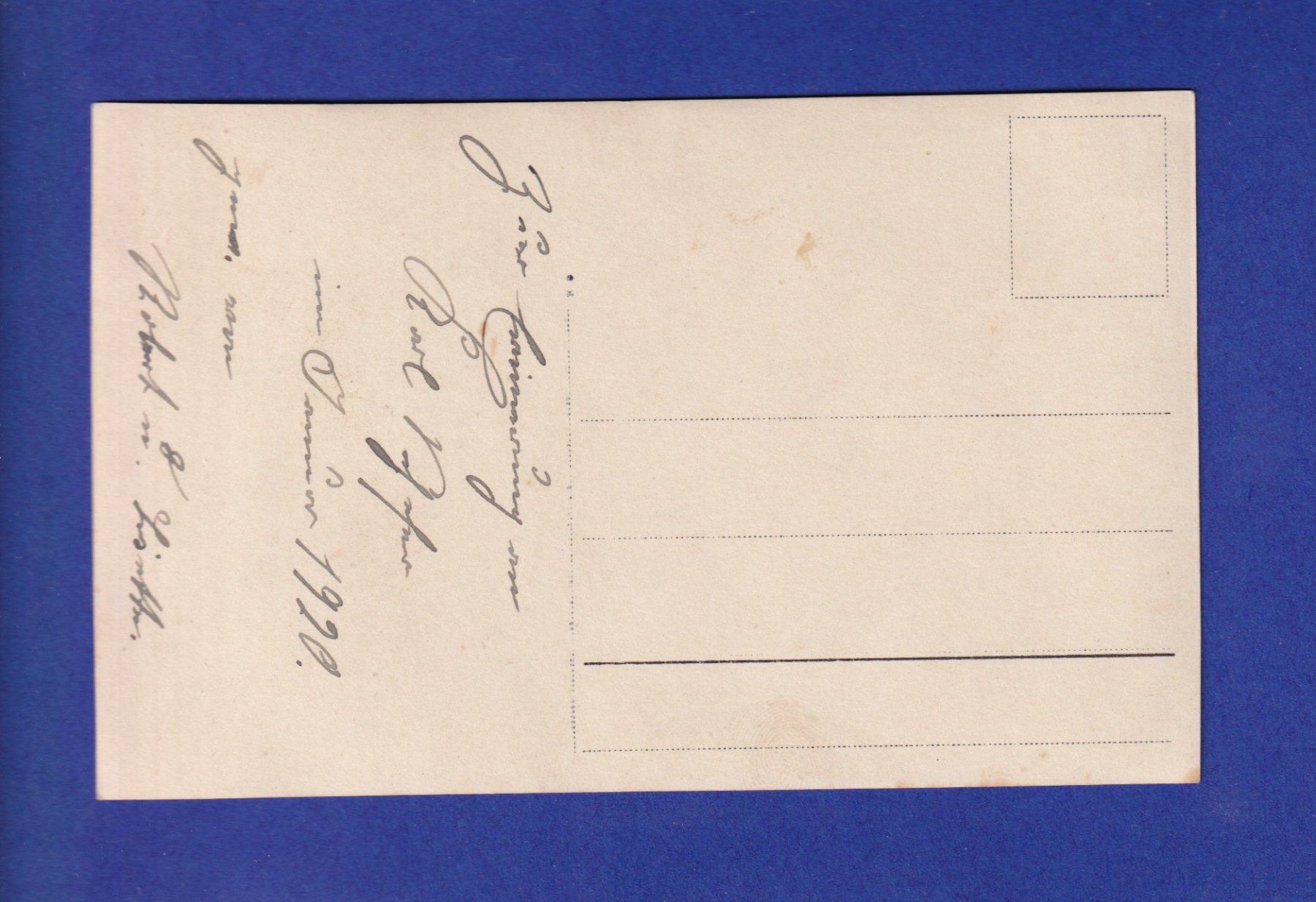 Cartoline postali: ENFANT - Bébé sur son cheval à bascule – Usato da Pully venduto da nicecards-shop 1