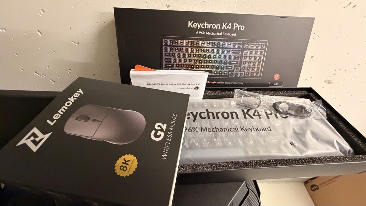 Giochi: Keychron K4 Pro + Lemokey G2  set  – Nuovo (secondo la descrizione) da Genève venduto da val_rp9x 4