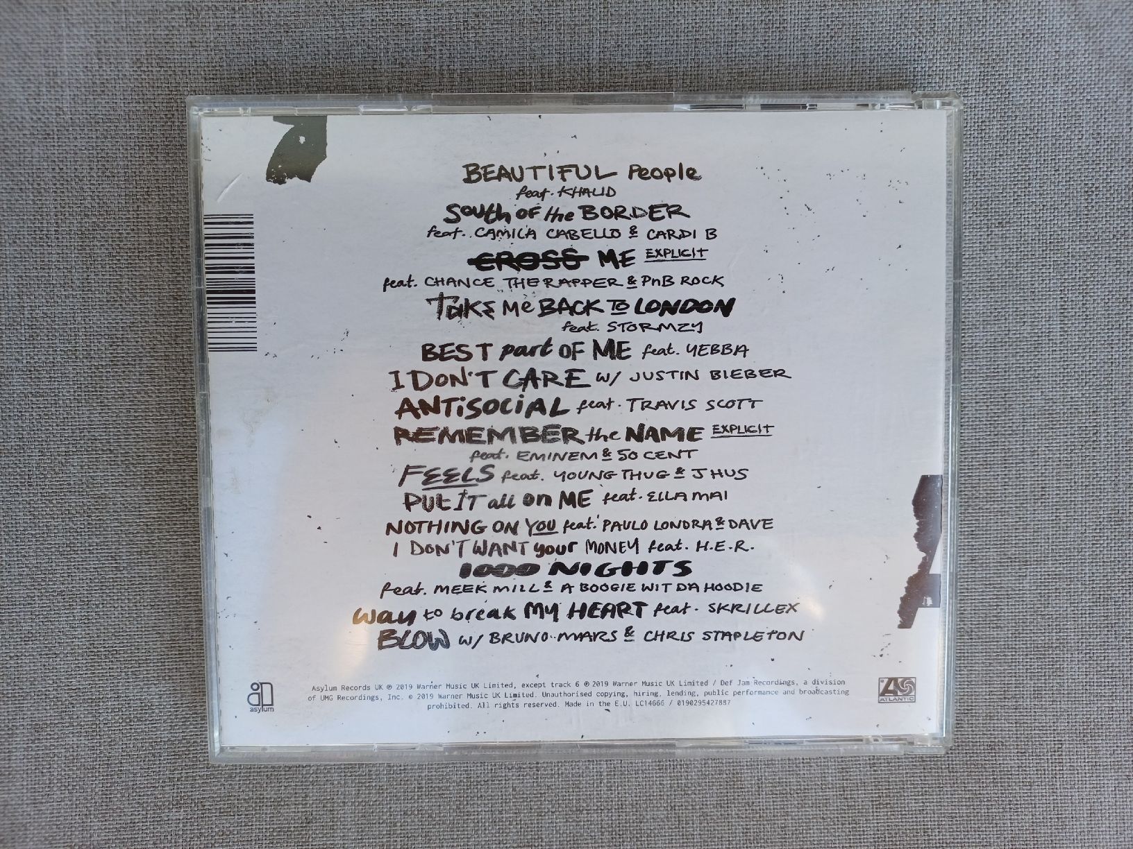 CDs: Ed Sheeran "NO.6 Collaborations Project" CD – Gebraucht aus Begnins von Drastic-Sound 1