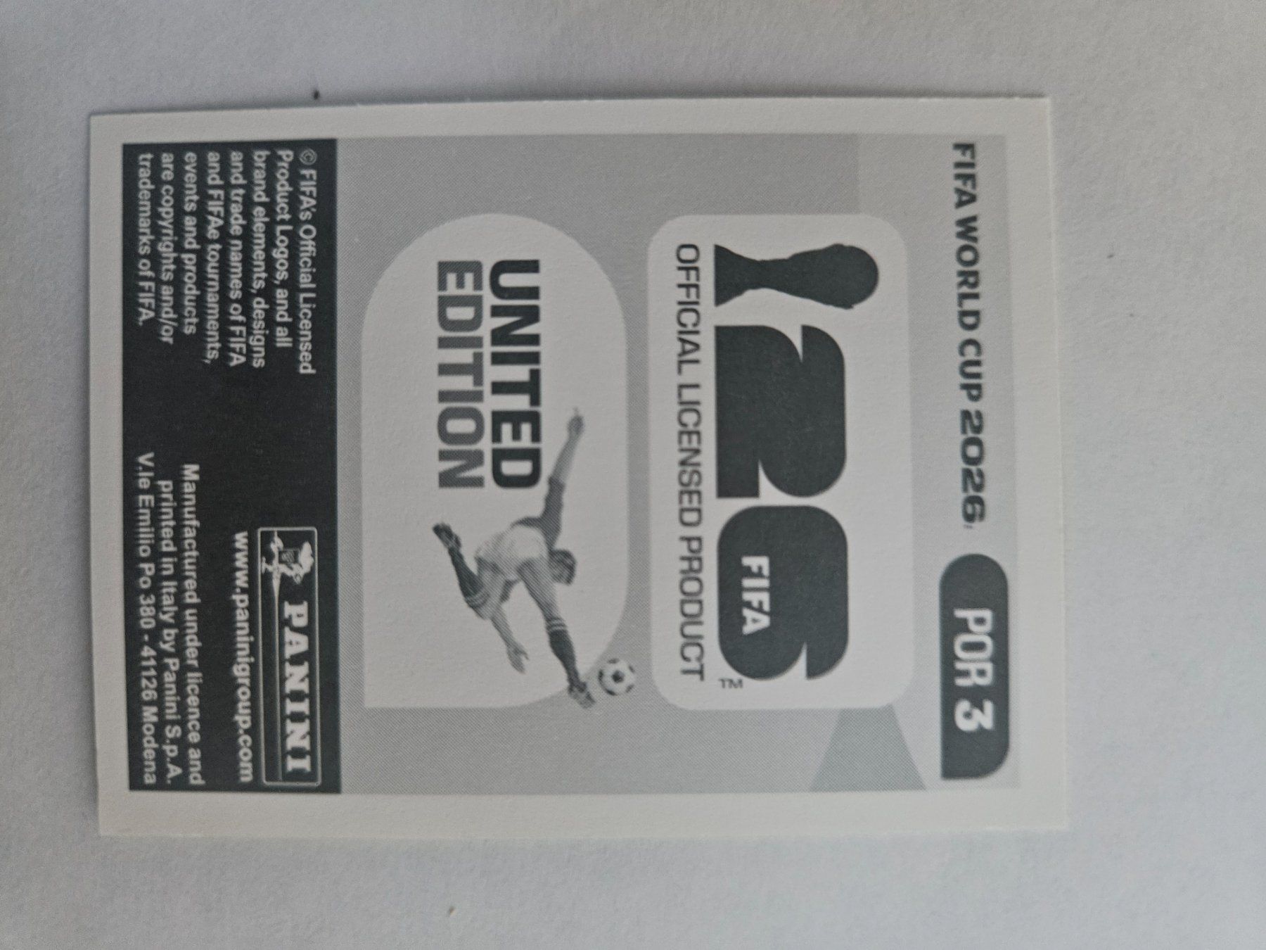 Panini Cartes à collectionner: POR 3 – D'occasion à Würenlingen par Dinli 1