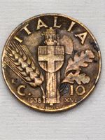 ROYAUME D'ITALIE / 10 CENTESIMI /1938