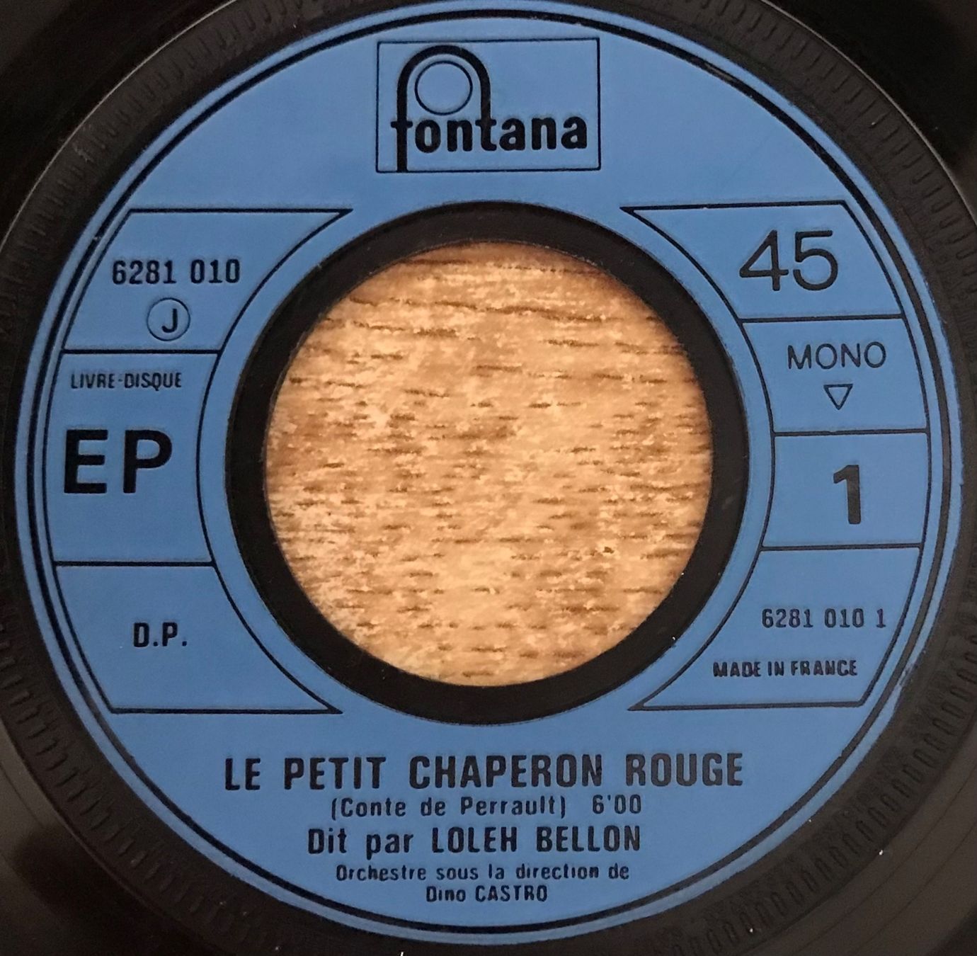 Dischi in vinile: LE PETIT CHAPERON ROUGE / LES TROIS OURS – Usato da Bussigny venduto da vinyl-pas-cher 7